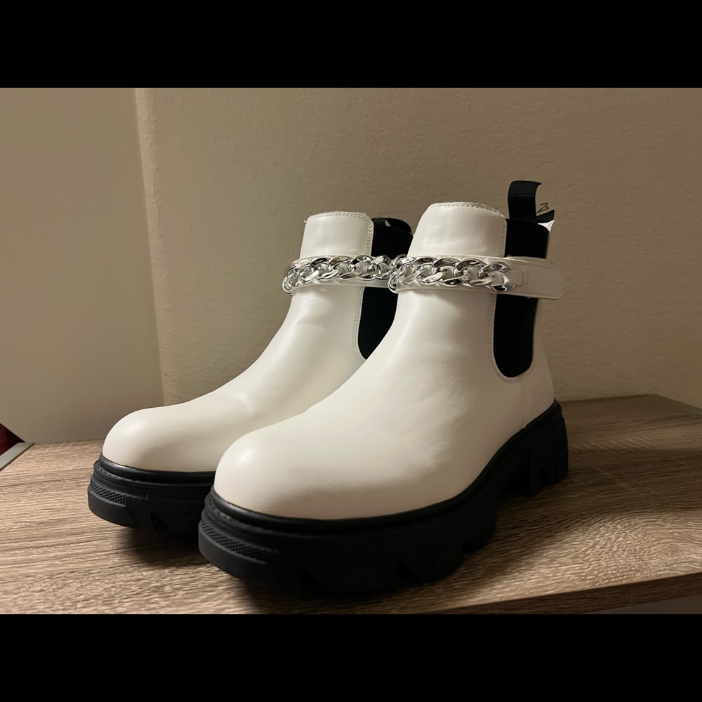 White boots